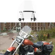 18"x16" Motorcycle Windshield Windscreen For Kawasaki Vulcan 800 900 1500 2000