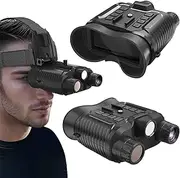 Military Grade Night Vision Goggles for Adults, Head Mounted Night Vision Binoculars NVG Goggles with 32GB Memory Card for Hunting Surveillance
