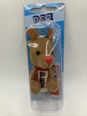 Plush Reindeer PEZ Candy Dispenser Keychain