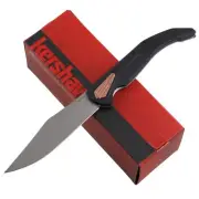 Kershaw Strata Framelock Folding Knife Black G10 Handle D2 Tool Steel Blade