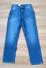 Nudie Jeans Women Lofty Lo (regular fit, straight leg, ) Indigo Illusions 27/30