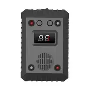Car Under Hood Animal Repeller Rodent Rat Repellent Mice Repeller Deterrent Device with LED Strobe black