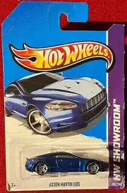 HOT WHEELS ASTON MARTIN DBS BLUE 153/250 HW SHOWROOM. SEE COMBINED OFFERS