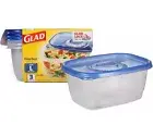 Gladware Deep Dish Food Storage Containers | Large Rectangle Food Storage, Food