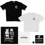 RS TAICHI T恤 RSU115 短袖 T-SHIRT 兩隻貓賽車服 大碼OVERSIZE【現貨＋預購｜立昇台北】