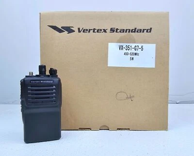 NEW Vertex VX-351-G7-5 VX351-G7-5 UHF 450-520 MHz 16 Channel 5 Watt