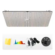 LED Grow Light, 400W Full Spectrum Dimmable, High Yield Samsung 2B1B Diodes Growing Lamp for Indoor Plants Seedling Veg and Bloom Greenhouse Growing, Daisy Chain Driver for 4x4/5x5 ft Grow