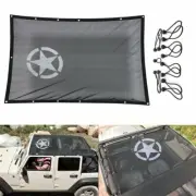 Sun Shade Top Mesh Bikini Cover UV Protection For Jeep Wrangler TJ 1997-2006 (for: Jeep)