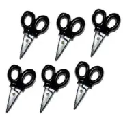 Black Handle Scissors Buttons ` Hobbies & Crafts - Quilting - Craft Sew Scrap