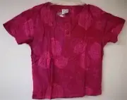 Women's Top Red By Kosi-bali 100% Rayon