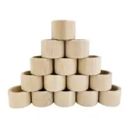 1,000- Bulk Wood Napkin Ring Holder Wedding Napkin Rings Unfinished Wood Ring