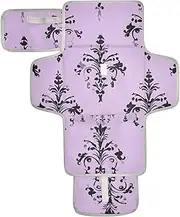 Reusable Portable Changing pad with Tissue Pocket Diaper mat Changing pad Lightweight & Foldable Changing Station