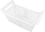 Adjustable Deep Freezer Organizer Bins, Expandable PP Chest Freezer Basket 10 to 15 KG Load Space Saving Freezer Refrigerator Basket for Kitchen Cabinets, Pantry, Closets (S)
