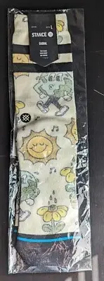 Stance - Nice Mooves Crew Socks - Off White