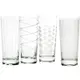 《CreativeTops》Mikasa紋飾高球杯4入(550ml) | 調酒杯 雞尾酒杯 司令杯 可林杯 直飲杯 長飲杯