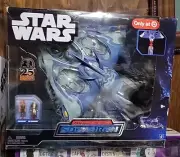 Star Wars Micro Galaxy Squadron Gungan Bongo Submarine JarJar & Obi Wan Toy
