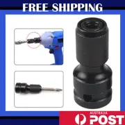 1/2inch Drive to 1/4inch Hex Drill Chuck Change Socket Adapter For Impact Wrench
