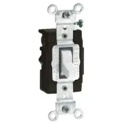 Leviton 5503-LHW Lighted Quiet 3-Way Switch