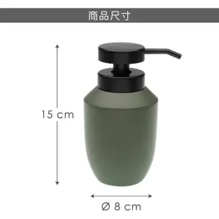 【VERSA】歐風洗手乳罐 軍綠300ml(按壓瓶 分裝瓶 乳液瓶 沐浴乳罐)