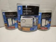GE Wireless Alarm System Control Center & 2 Window/Door Sensors Choice Alert