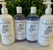Crabtree & Evelyn Nantucket Briar Body Lotion(2) Bath & Shower Gels(2)~ LOT Of 4