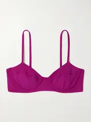 [MARA HOFFMAN] MARA HOFFMAN - Lua Underwired Bikini Top - Pink - large large Pink