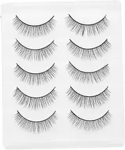 Ipetboom Chemical Fiber False Eyelashes Natural Look Makeup Fake Lashes for Eye and Lightweight
