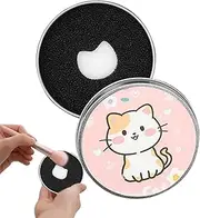 Eye Shadow Brush Cleaner Sponge - Eye Shadow Or Blush Color Removal Sponge | Brush Cleaner Pad Mat Quickly & Easily Clean Makeup Brushes Powder Without Water