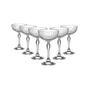Bormioli Rocco America '20s Champagne Cocktail Saucers - 230ml - Clear - Pack Of 24