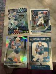 Justin Herbert Illusions Card Numbered 70/399 And 3 Cards