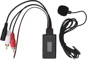Upgrade Your Car Audio Experience with This Bluetooth 50 Aux Module and Handsfree Microphone Made of Abs Material Wearproof Antiaging Ideal for Radios with 2Rca Audio Port Like