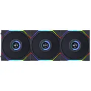 Lian Li UNI FAN TL LCD 120 ARGB 120mm Black PWM Fan - 3 Pack