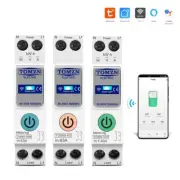 63A 1P N Circuit Breaker WIFI Switch Meter KWH Metering Monitoring Timer Relay