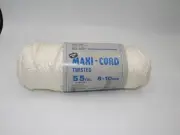 New Maxi-Cord Twisted - 55 yards - 8-10 mm - Cream color Macrame Rop Cord