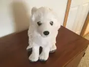 WILD REPUBLIC Arctic Fox Plush. 12” Tall, 21” Long Including Tail. Very Soft.