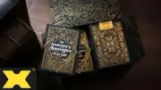 Sorcerer's Apprentice Playing Cards (Black & Gold)