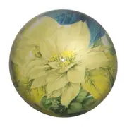 Lantern Studios Italian Paperweight/Paper Weighted Office/Desk Round Foliage