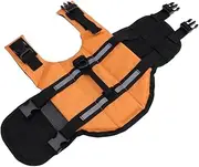 Toddmomy Pet Life Jacket Durable Buoyancy for Dogs and Puppies Size XS Orange Essential Pet Safety Gear for Water Activities