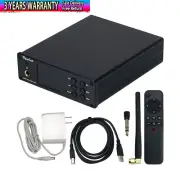 Dual Core ES9038 DSD512 Bluetooth Decoder HiFi DAC Headphone Amp + USB Sub Card