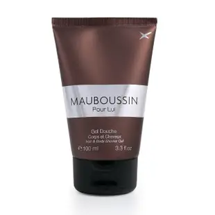 【MAUBOUSSIN 夢寶星】絕對男性沐浴膠 100ml(專櫃公司貨)