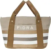 Fidra BEG F Canvas Cart Bag, 2-Way Cart Bag, Beige