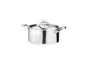 Stern 20CM Stainless Steel Saute Pan Tri-ply Saucepan Pot Cookware w/Lid Kitchen