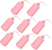 SAFIGLE 8Pcs Eyelash Cleaner Bottles Measuring Squeeze Bottle for Eyelash Extension Grafting Durable Material for Salon Home Use Easy to Clean Measure