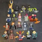 (6x) Lego (13x) Generic Mini Figures Mixed Lot Of 19 Marvel Superheroes + Acces
