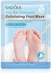Goat milk nicotinamide, moisturizing foot facial mask. (Sheep milk nicotinamide foot facial mask 35g)