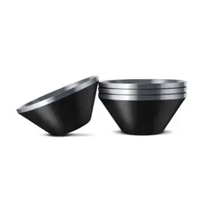 露遊GO~仙德曼 雙層304不鏽鋼笠形碗 304不鏽鋼碗 防燙碗 隔熱碗 保溫碗(4入)附網袋