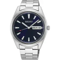 在飛比找誠品線上優惠-SEIKO 精工 CS城市日曆手錶-藍/40mm (SUR3