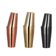True Advance: Stainless Steel Shaker Tins Mixing Metallic for Bartending
