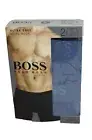 New Hugo Boss Men’s Small Cotton Modal Boxer Brief Blue Pack Of 2