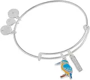 Alex and Ani Prosperity Kingfisher Duo Charm EWB, One Size, Brass, no gemstone